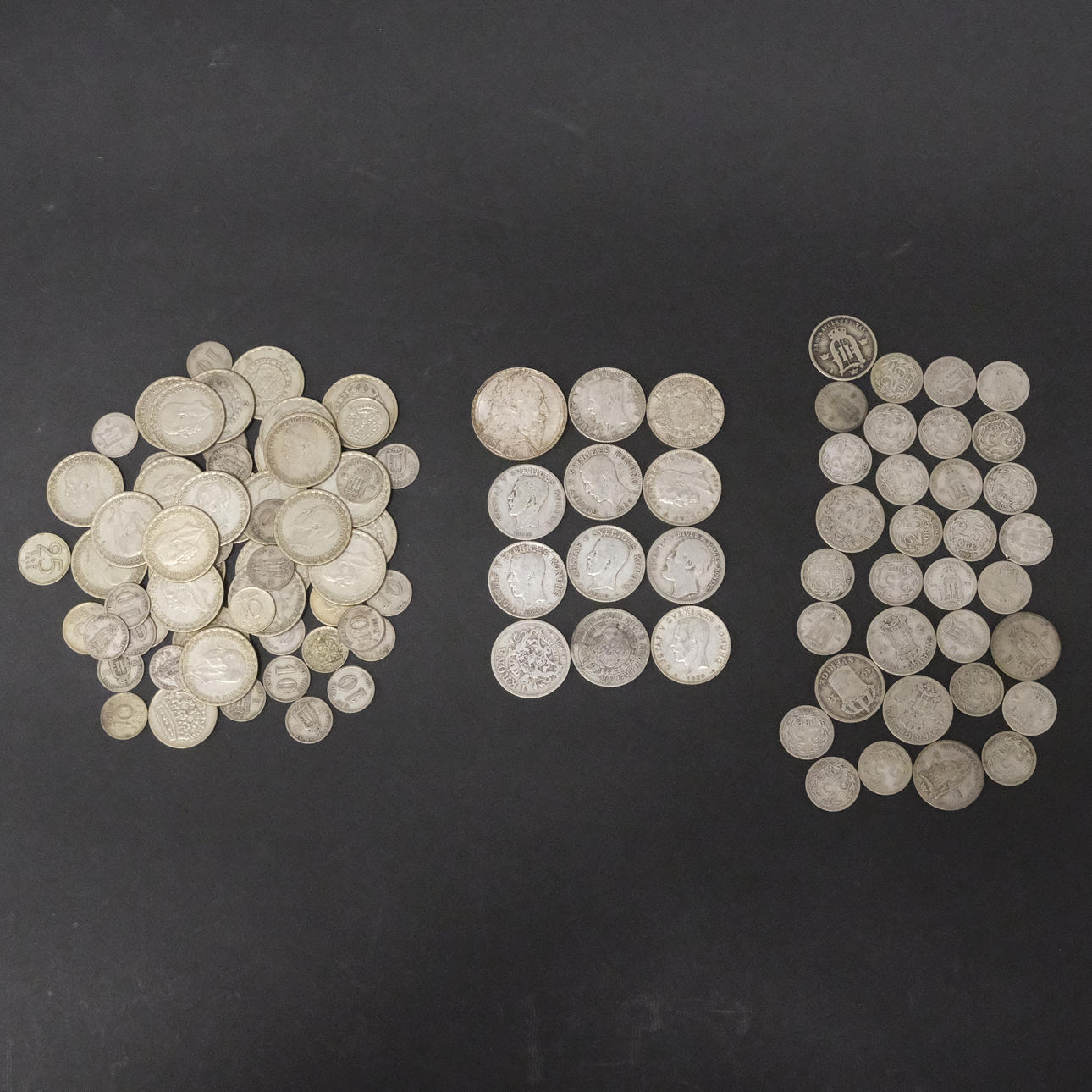 SAMLING MYNT, SILVER, SVERIGE.