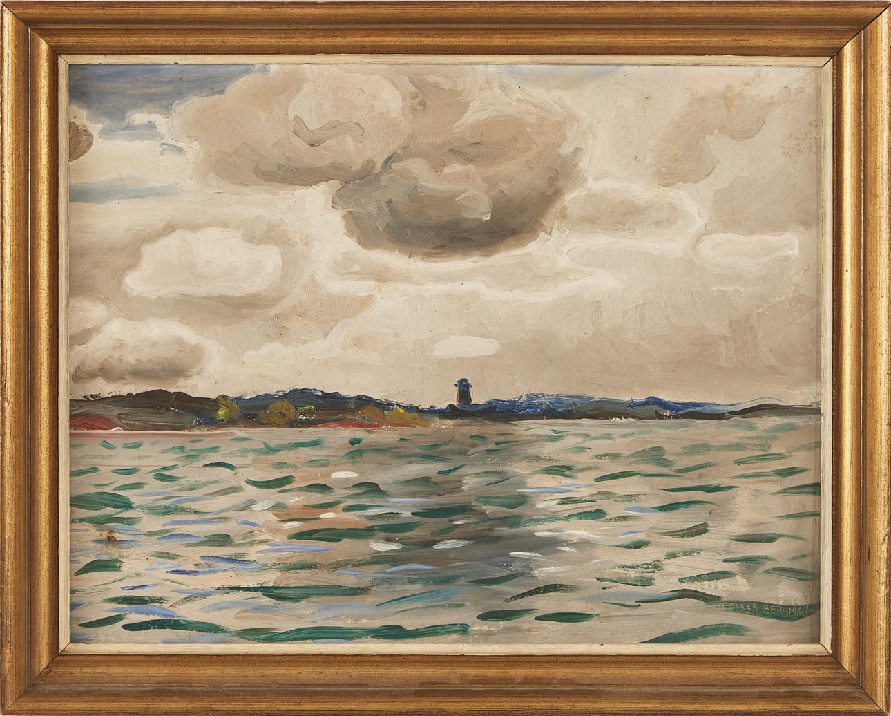 OSKAR BERGMAN. “Smådalarö mill”.