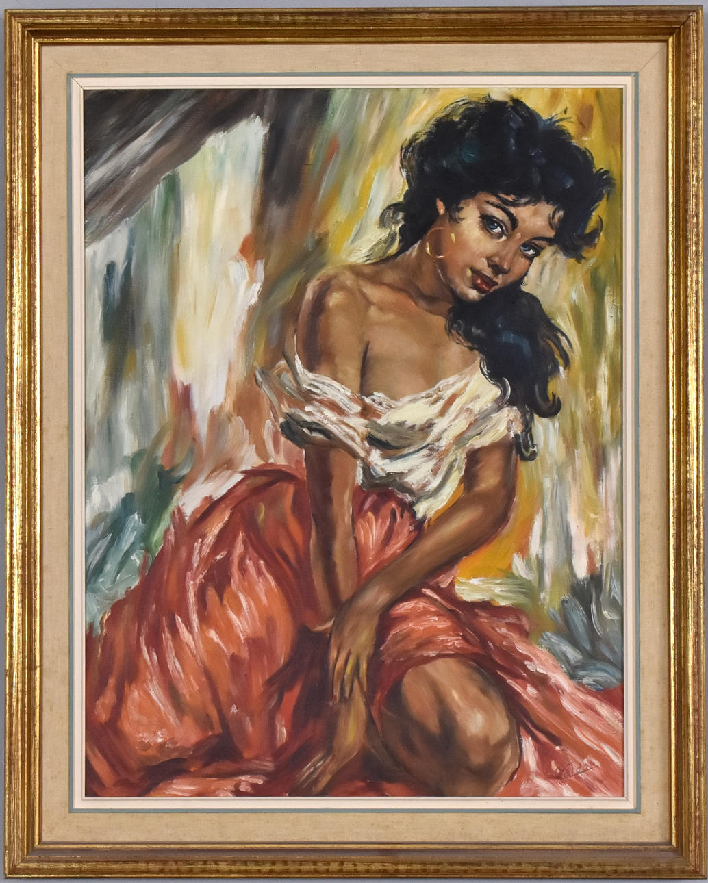 OIDENTIFIERAD KONSTNÄR. Oil on canvas.