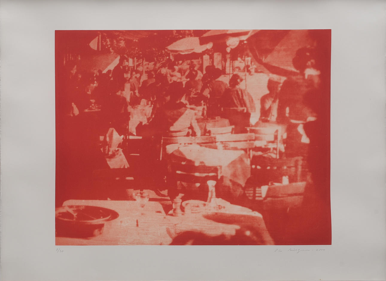 OLA BILLGREN. “CAFÉ”, 2000.