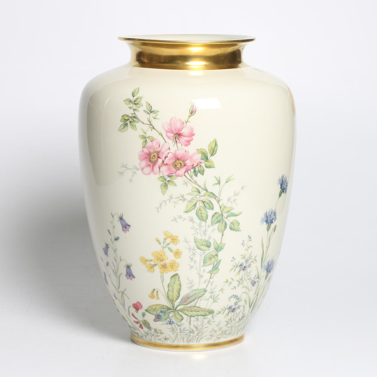 GOLVVAS, porslin, Krautheim, Bavaria, 1900-talets mitt.