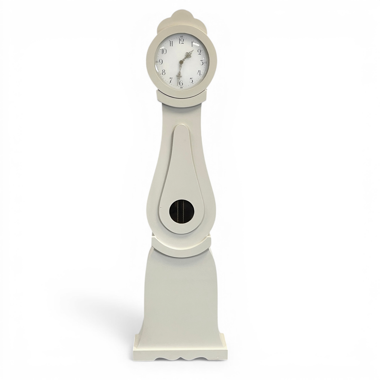 A 21st-century floor clock.