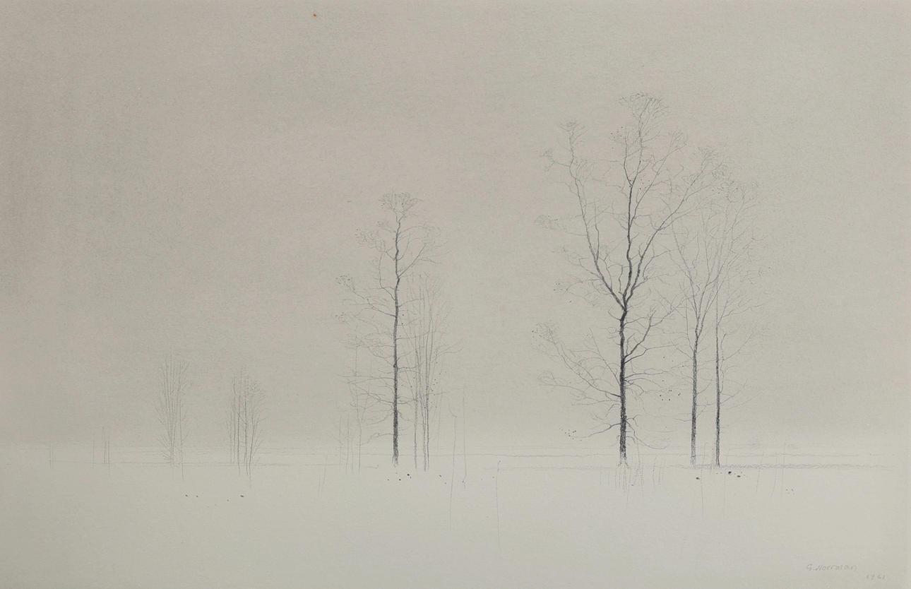GUNNAR NORRMAN. "SNÖDIS", 1961.