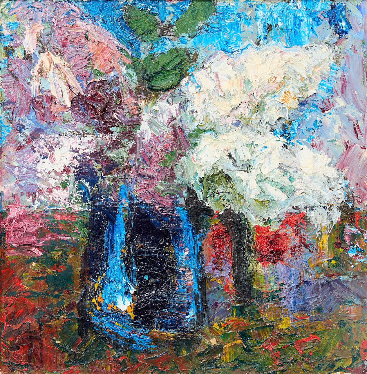 RAGNAR  JOHANSSON. Blomsterstilleben.