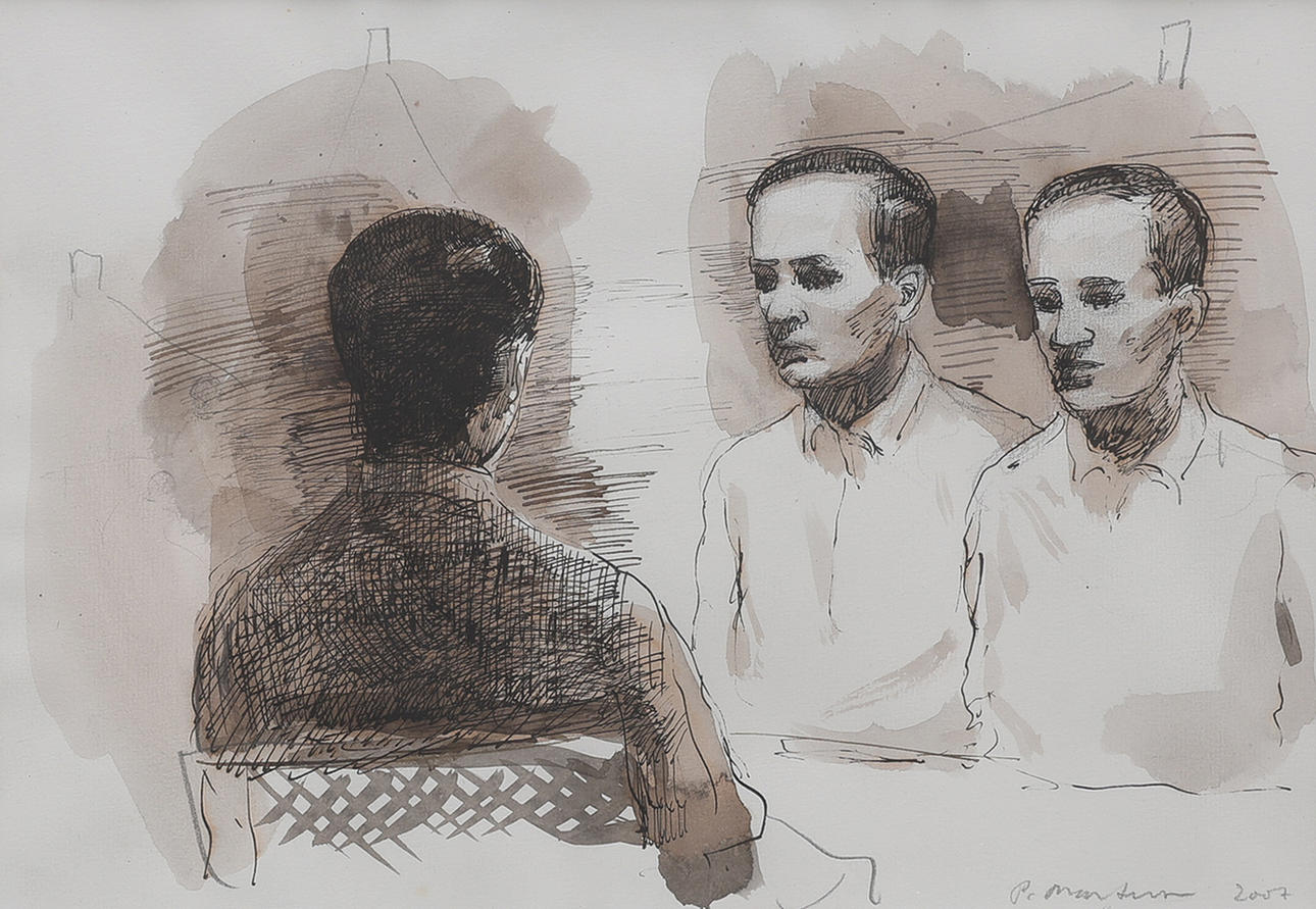 PETER MARTENSEN (FÖDD 1953). FIGURATIVE STUDIO, 2007.