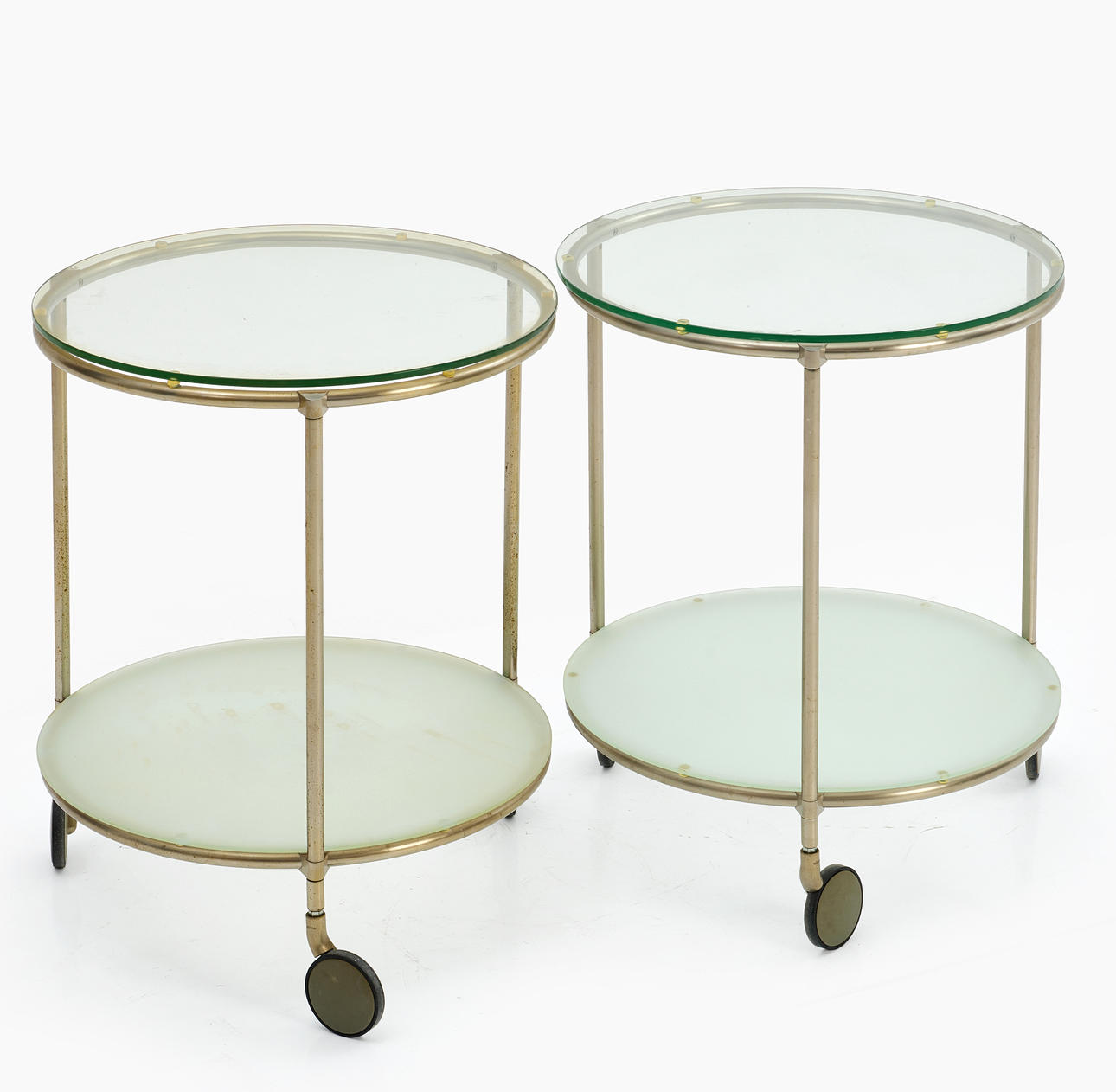 Serving trolleys, 1 pair, “Strind”, Ehlen Johansson for IKEA.