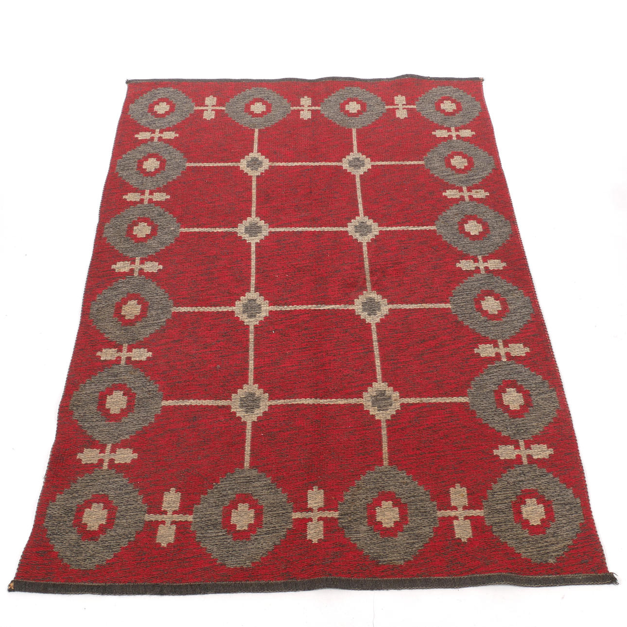 CARPET, wool, double-sided, 200x130 cm.