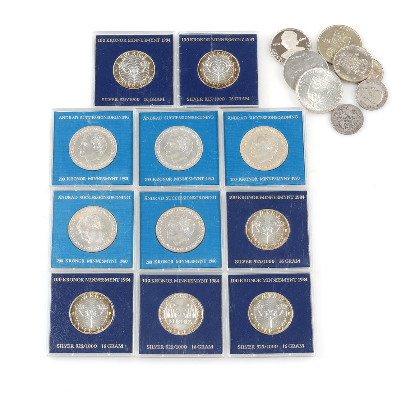 SILVERCOIN, Sweden. 18th/20th century.