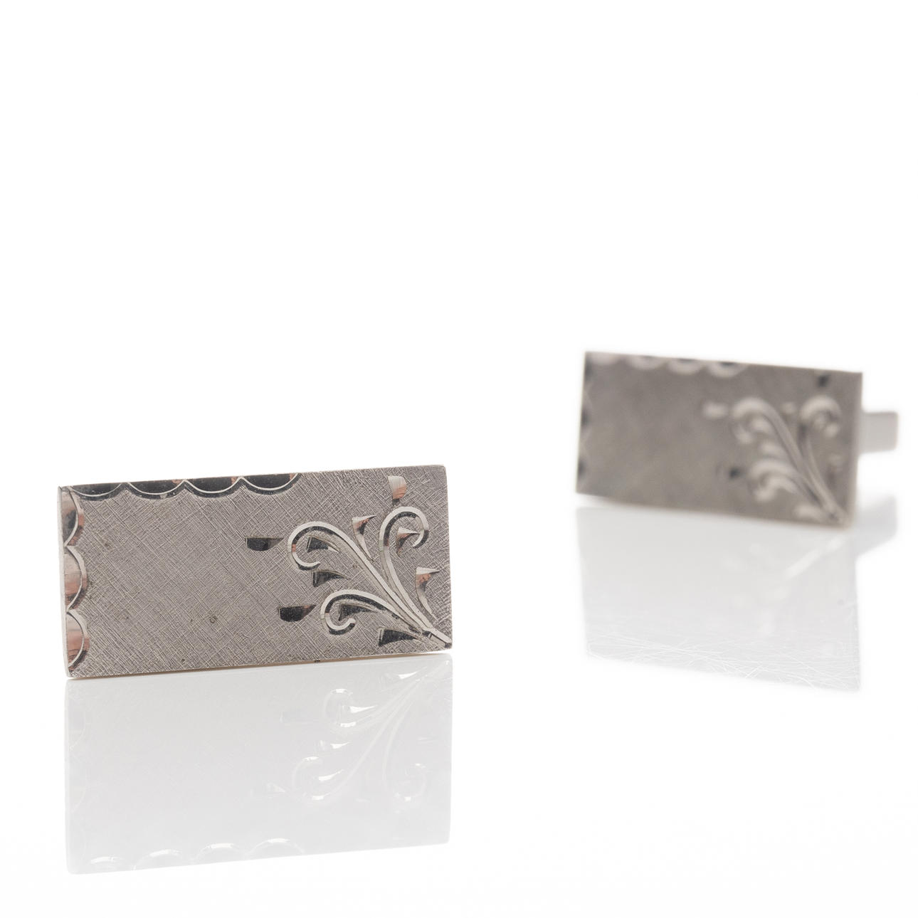 CUFFLINKS, Sterling Silver.