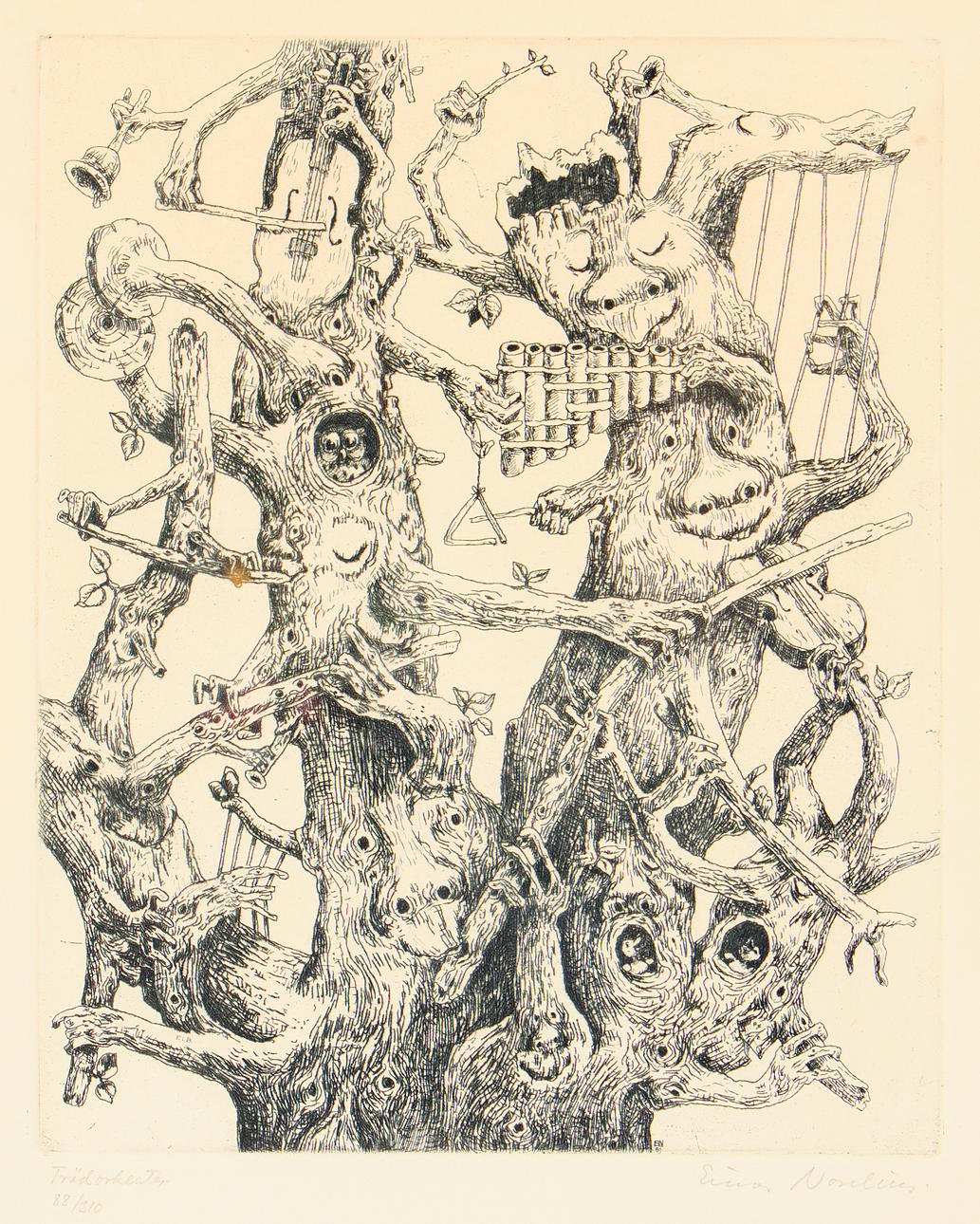 EINAR NORELIUS. “Tree Orchestra”, 1951.