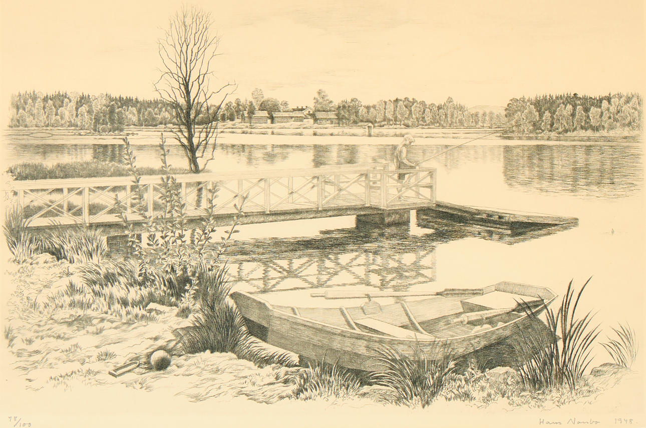 HANS JOHANSON NORSBO. “The Bridge”.