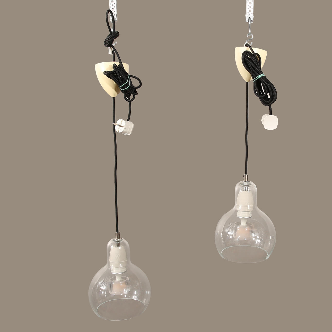 CEILING LIGHTS. “Mega Bulb SR2", Sofia Refer. & Tradition, 2 pieces.