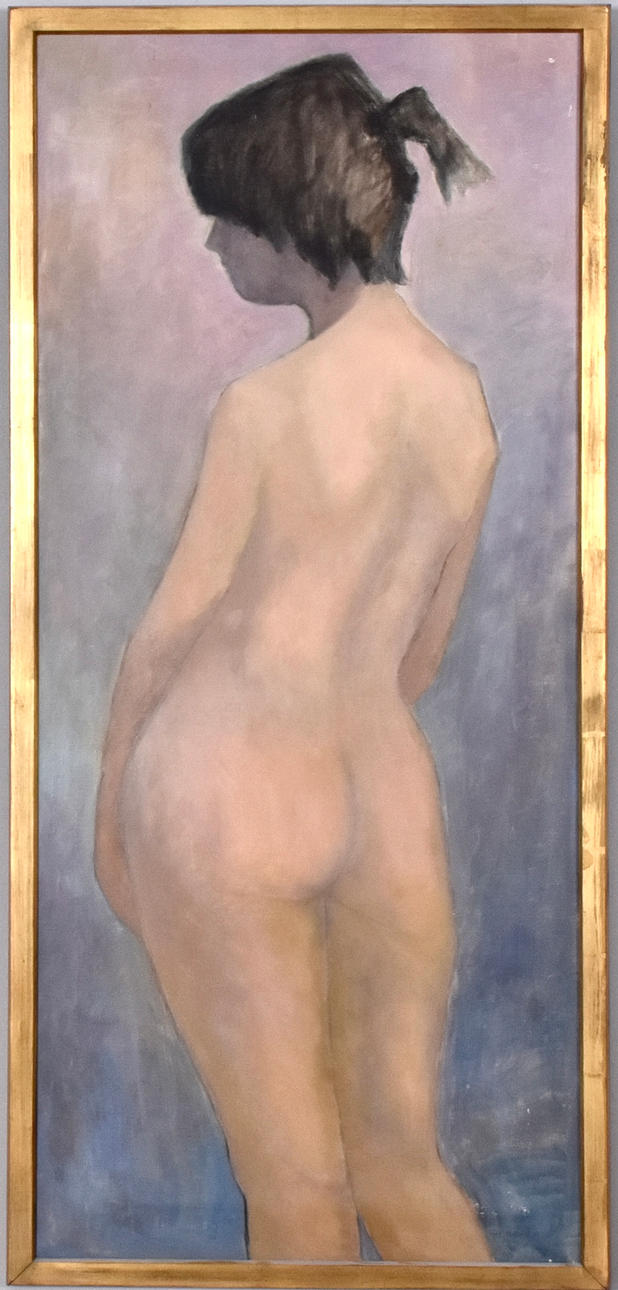 OKÄND KONSTNÄR. Oil on canvas.