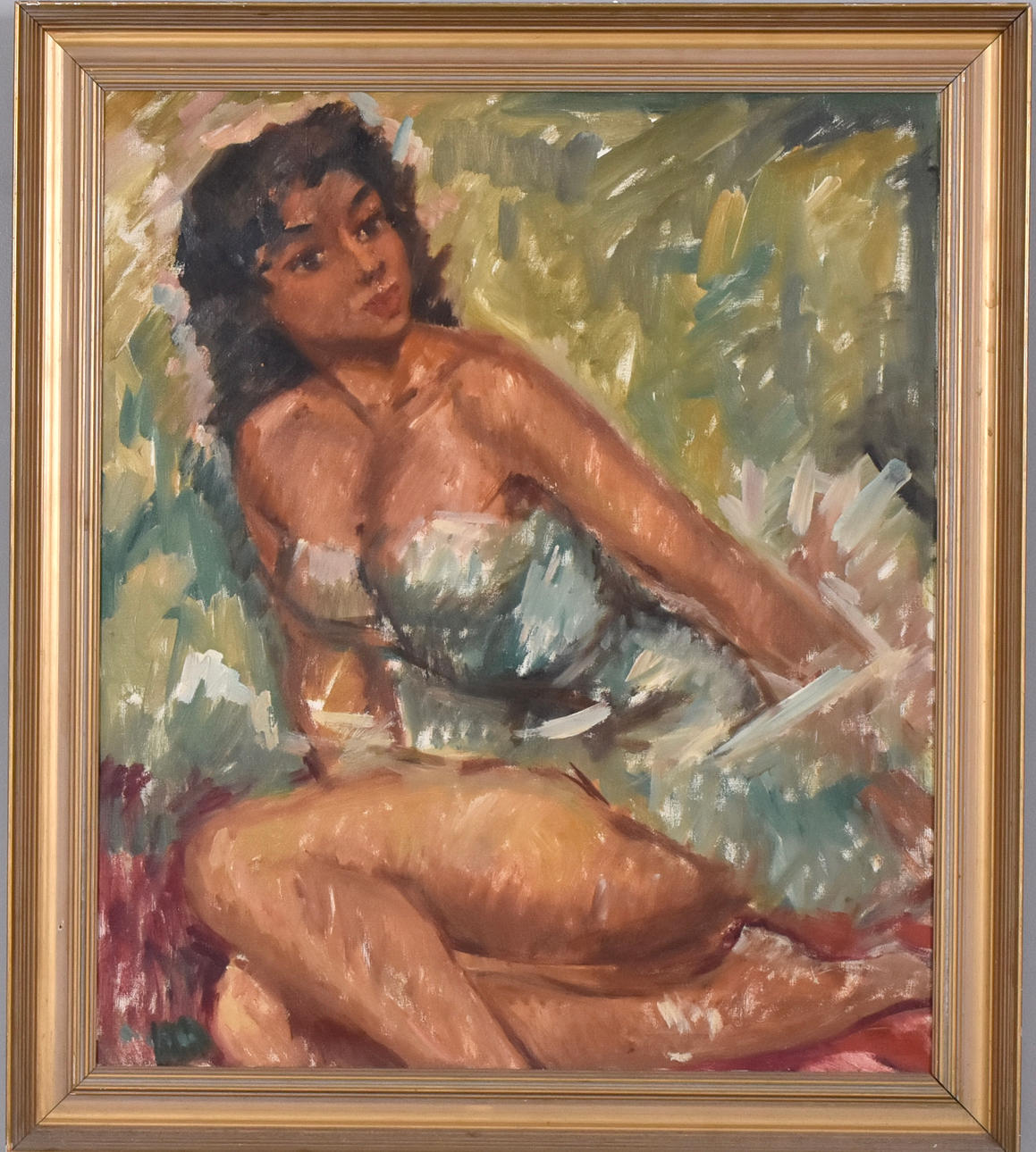 OKÄND KONSTNÄR. Oil on canvas.