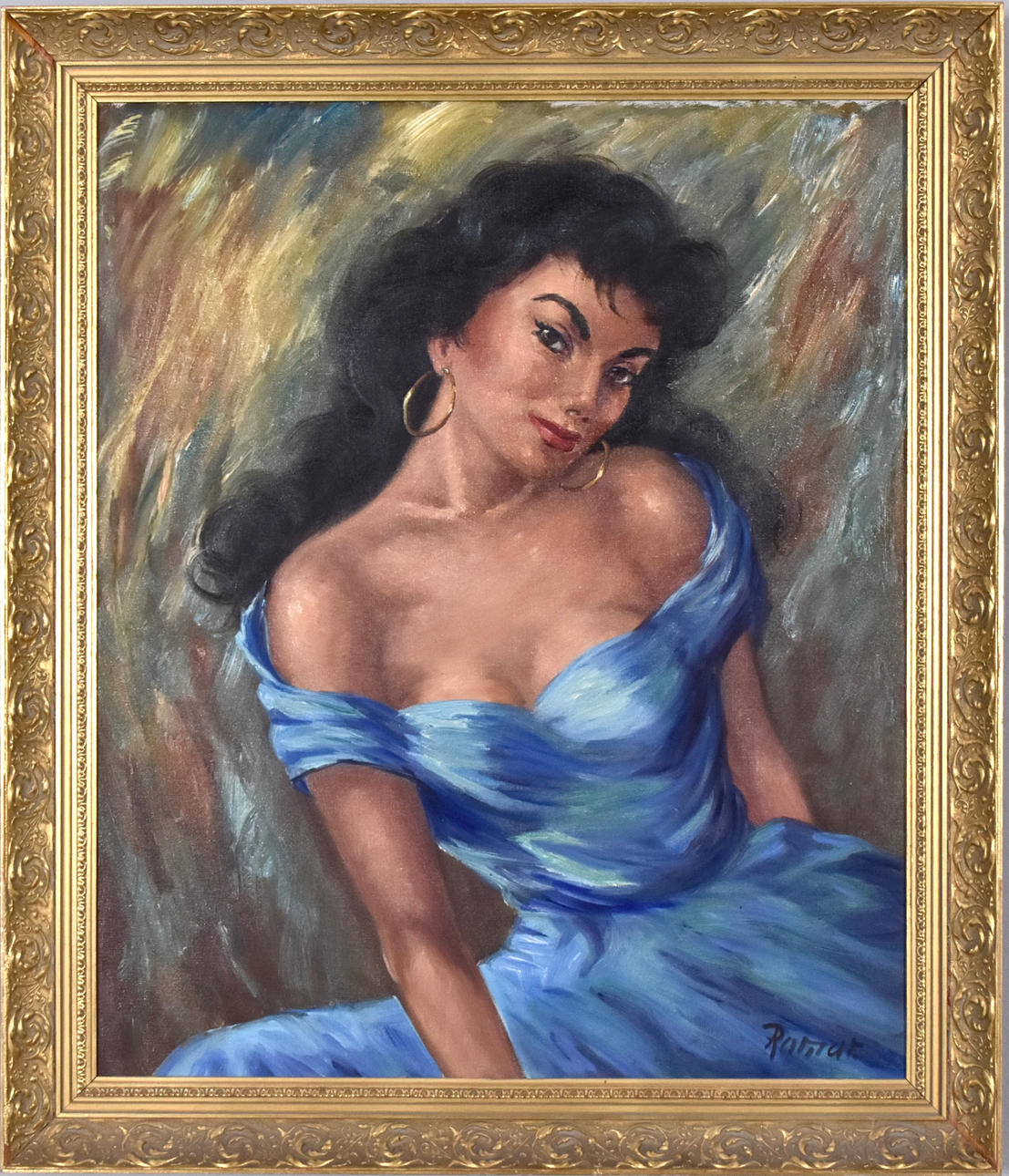 OIDENTIFIERAD KONSTNÄR. Oil on canvas.