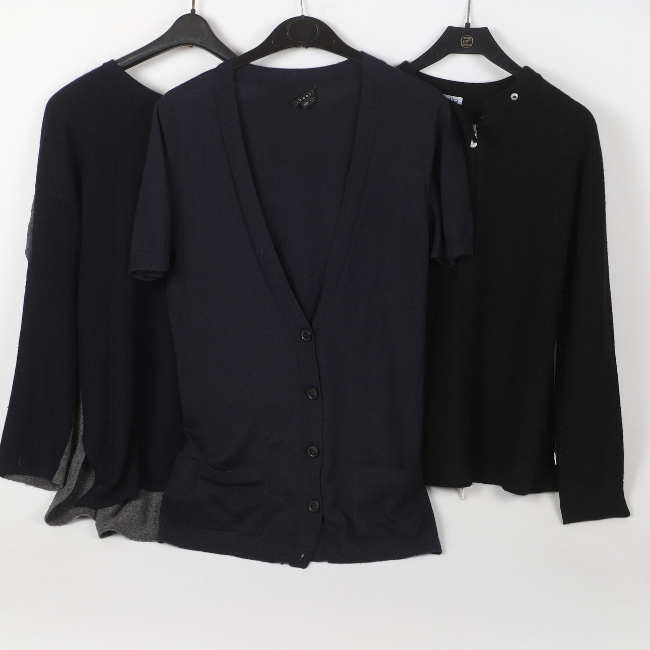 CARDIGANS AND SWEATERS, knitted cashmere, 2000s.