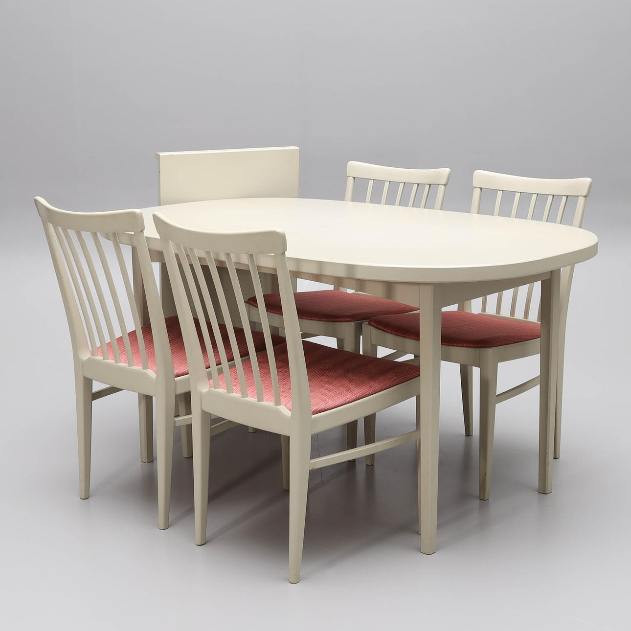 CARL MALMSTEN. A seven-piece dining group, “Herrgården”, Bodafors, 1960s.