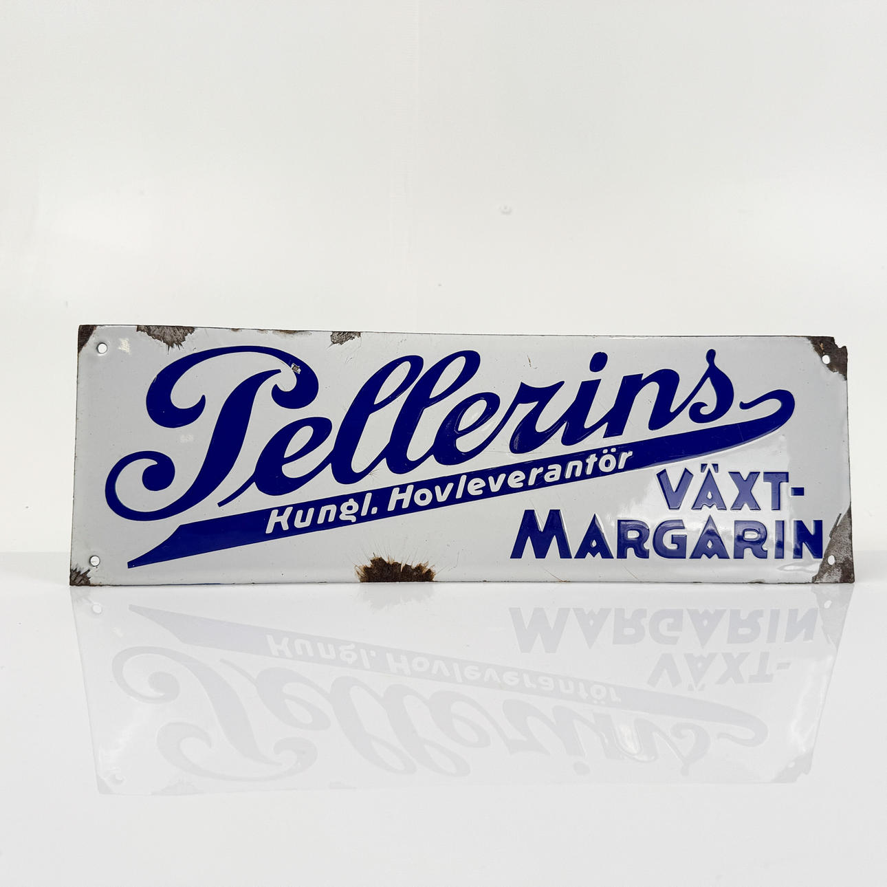 PELLERINS, emaljskylt, 1920/30-tal.