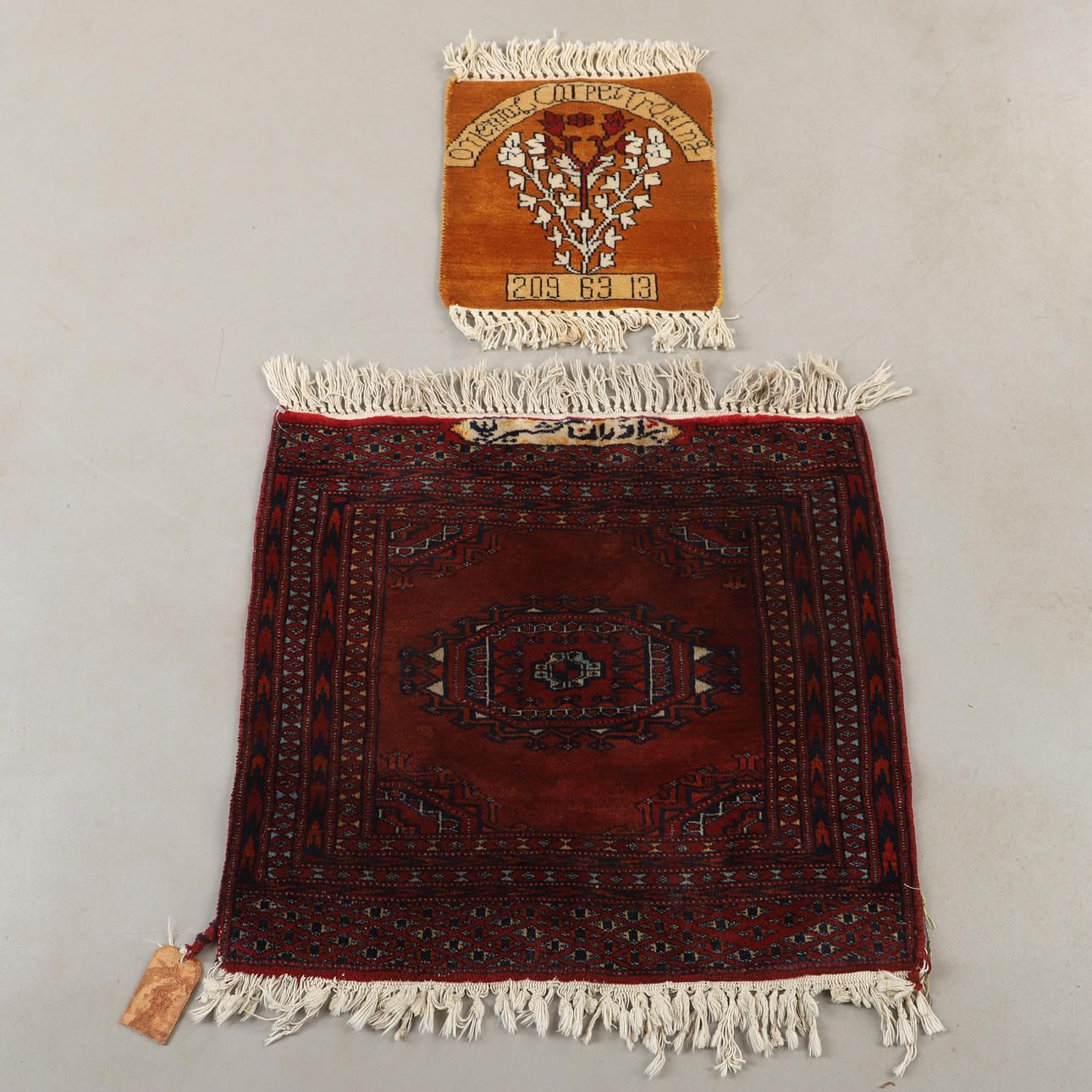 RUGS, 2 pieces, oriental.