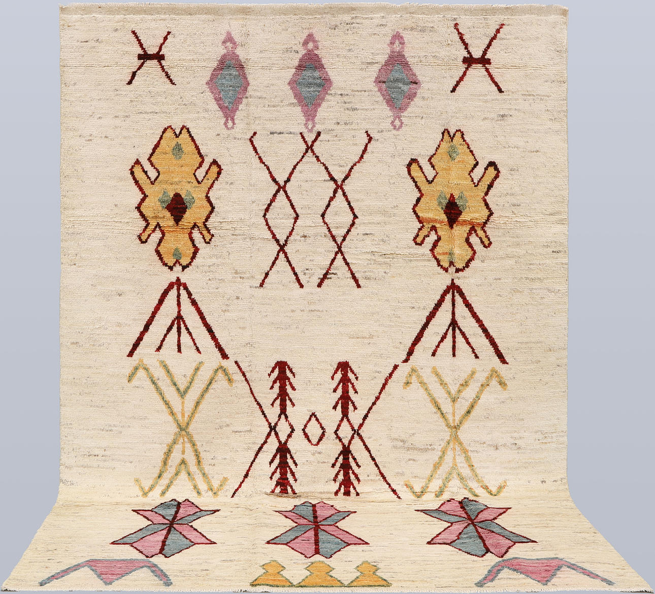 CARPET. Morocco design, 295 x 207 cm.