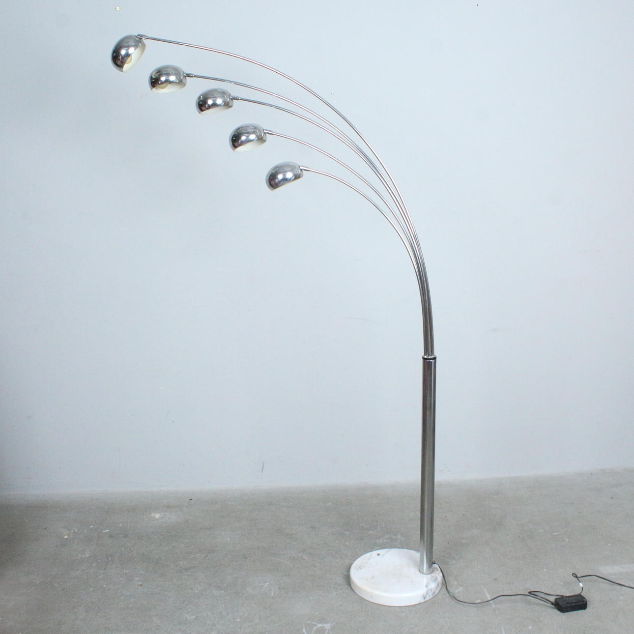 5-flame arc lamp in retro style.