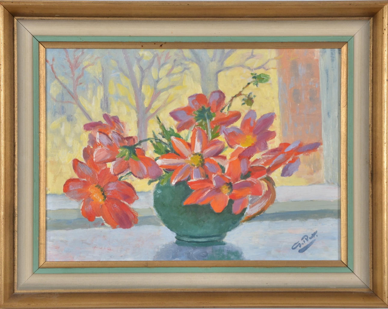 GÖTE REX. Olja på pannå.