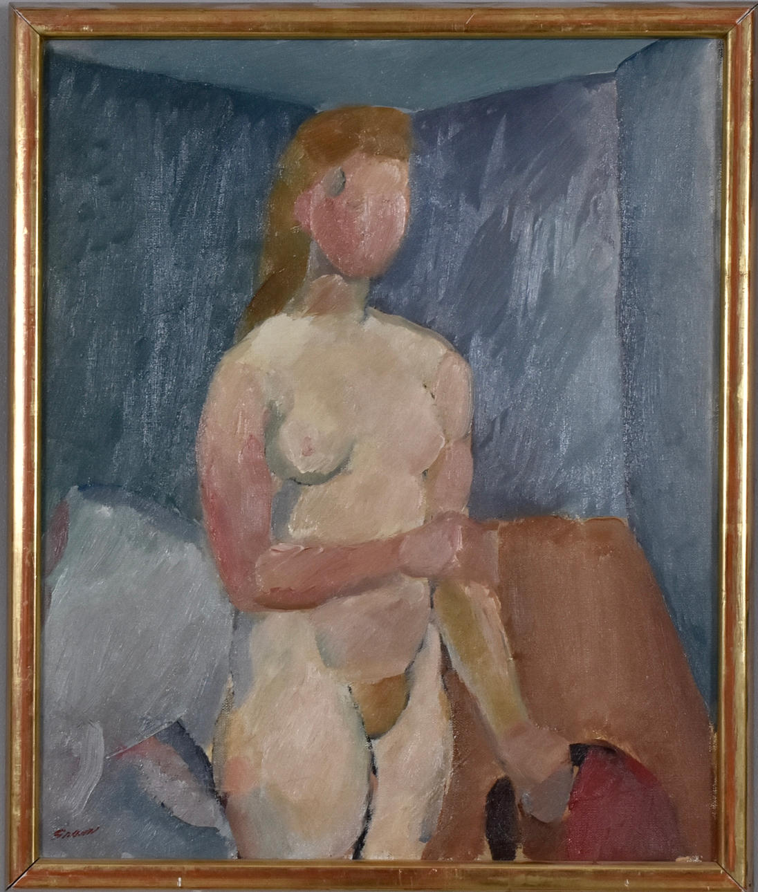LENNART GRAM. Oil on canvas.