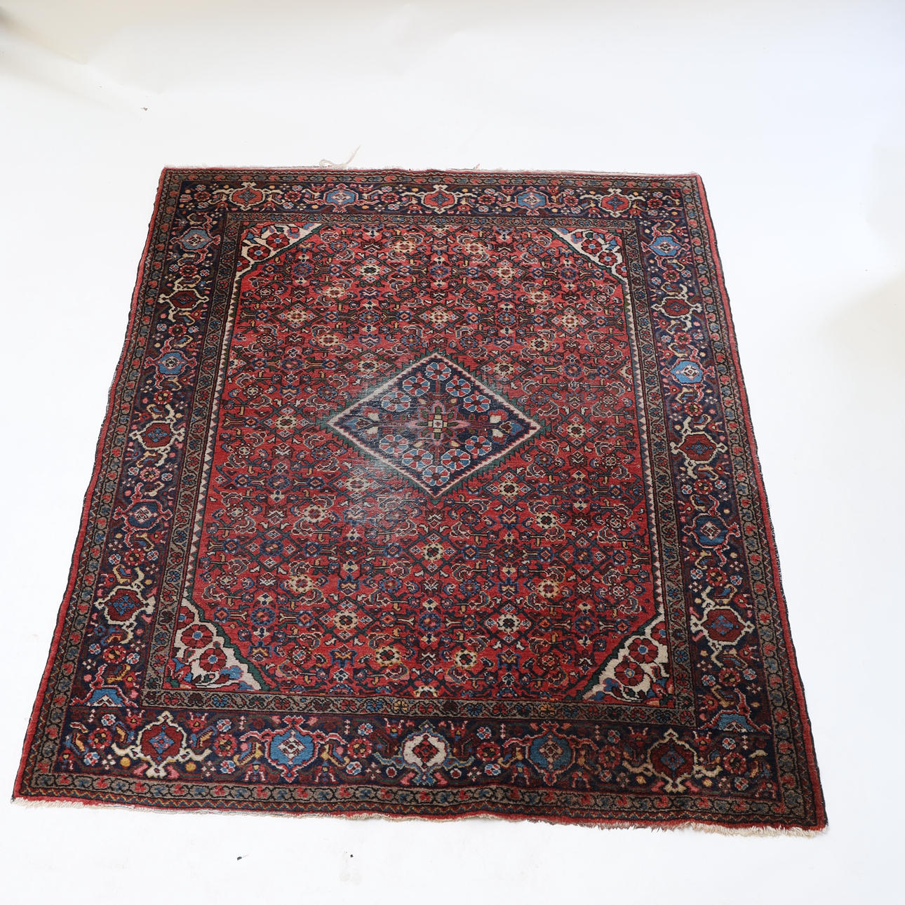 ALFOMBRA TEJIDA A MANO, oriental.