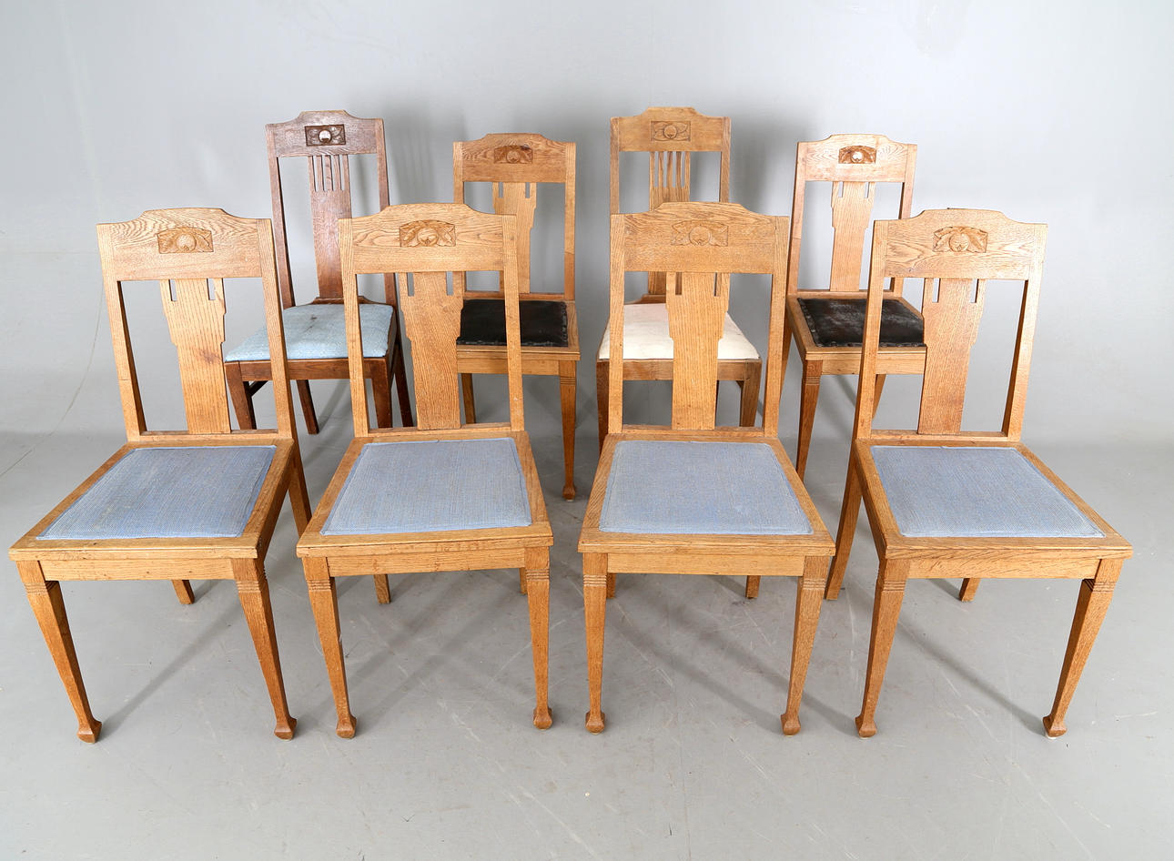 STOLAR, 8 st, ek, jugend, tidigt 1900-tal.