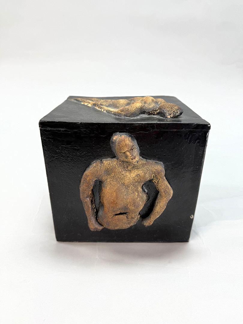 KJELL JANSSON. Sculpture, signed.