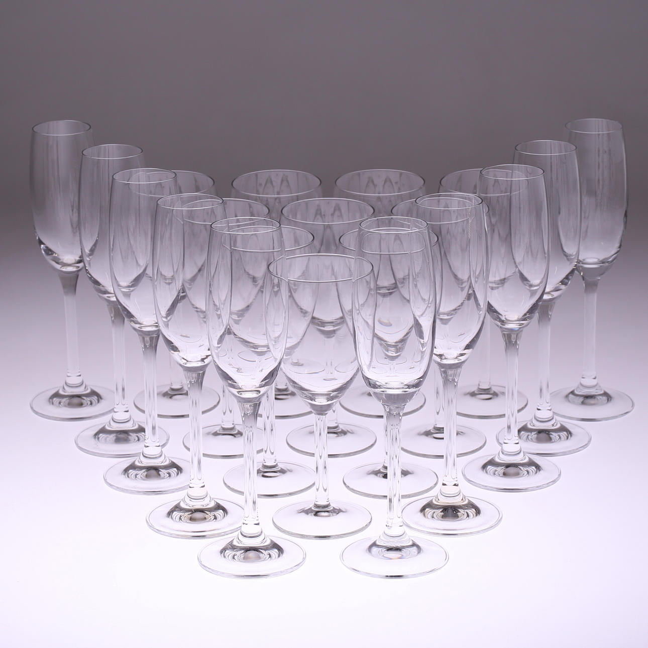 GLASSERVIS, 20 st, Spiegelau.