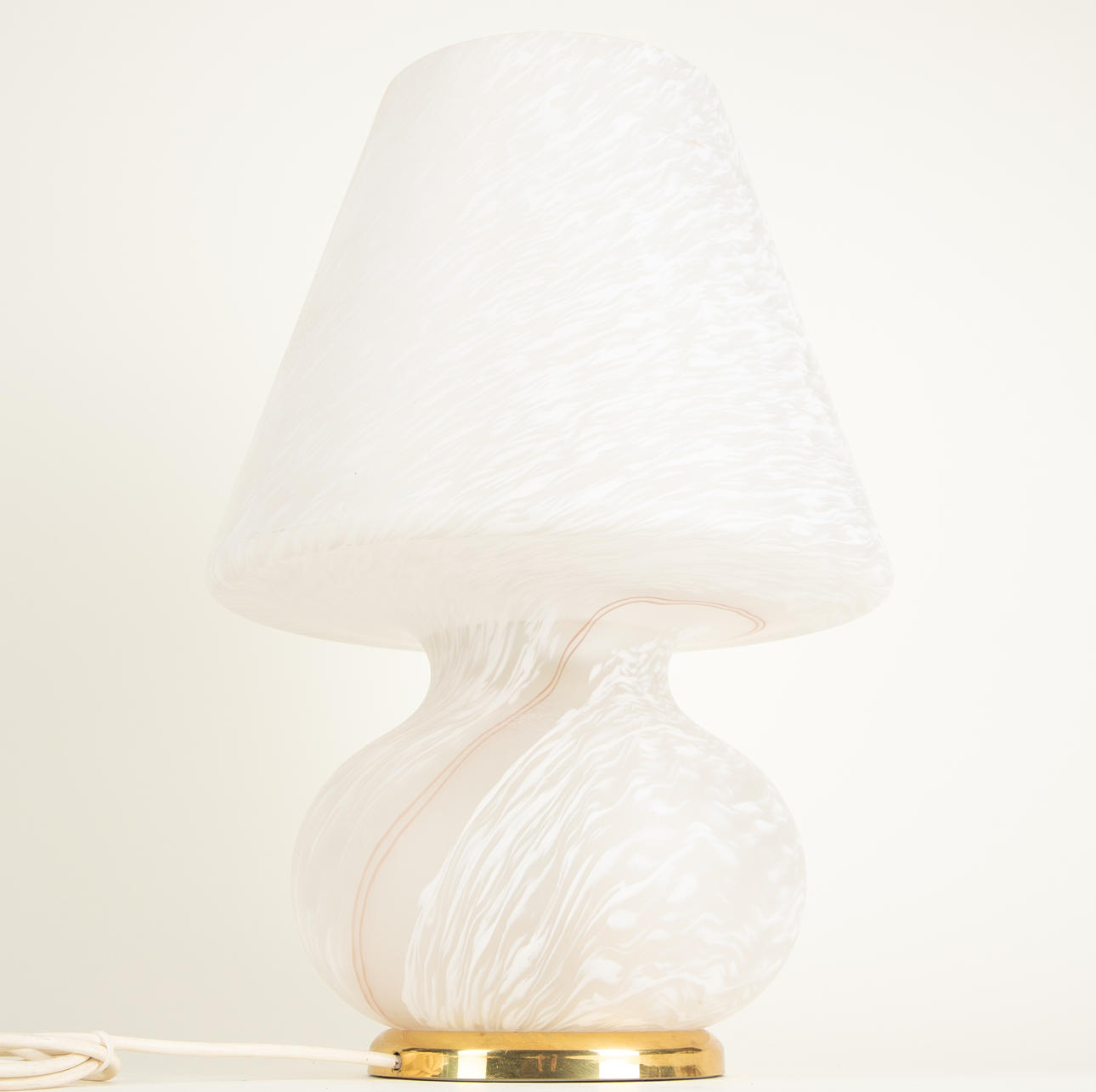 Murano glass, 'Mushroom' table lamp 1970s.
