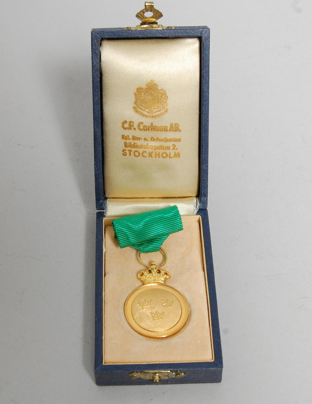 VASAMEDALJEN, Sverige, 5:e storleken 23 K guld, vikt 12 g.