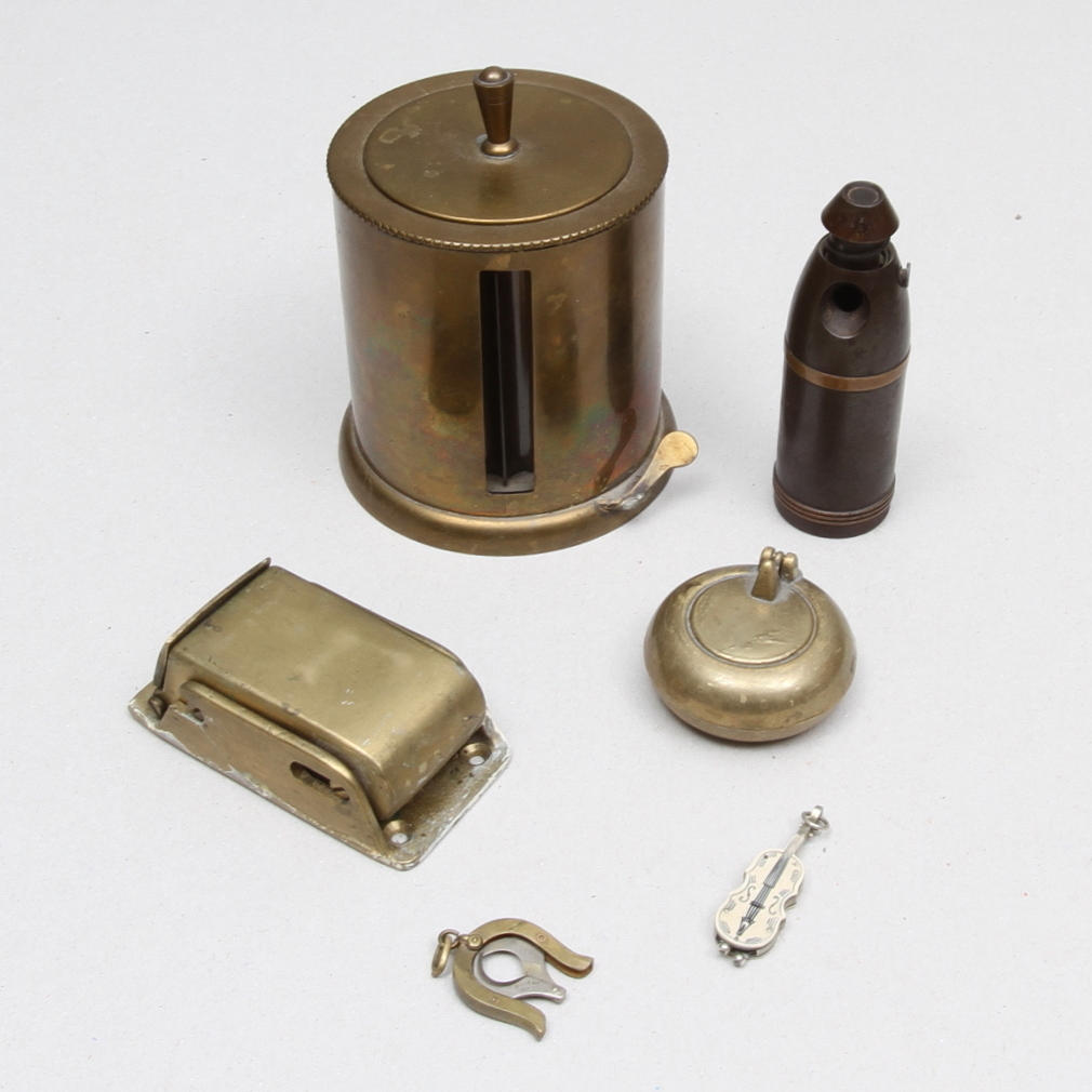 DIVERSE, 6 delar, tema tobakiana, 1900-tal.