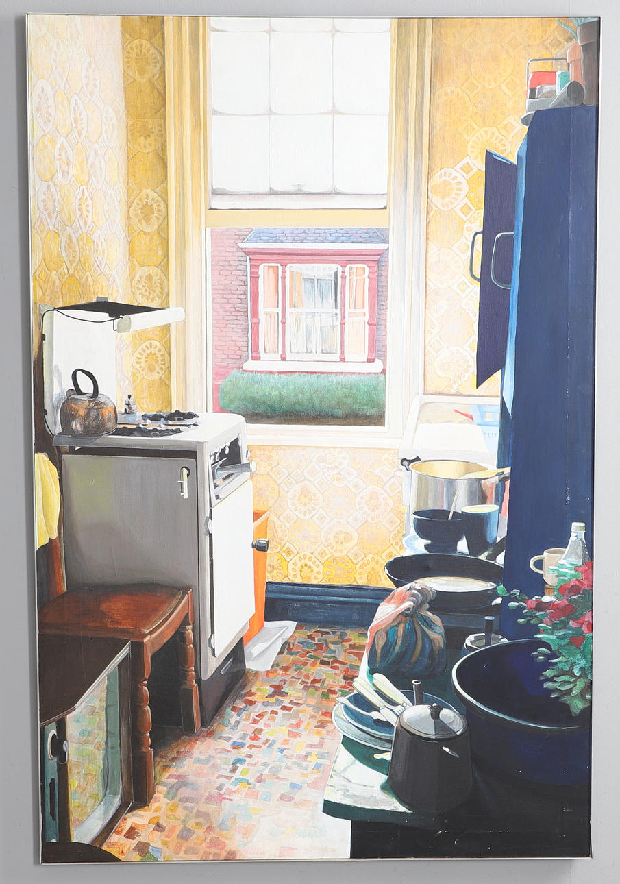 WENDY JEAN HOLT (1948-2025). KITCHEN INTERIOR.