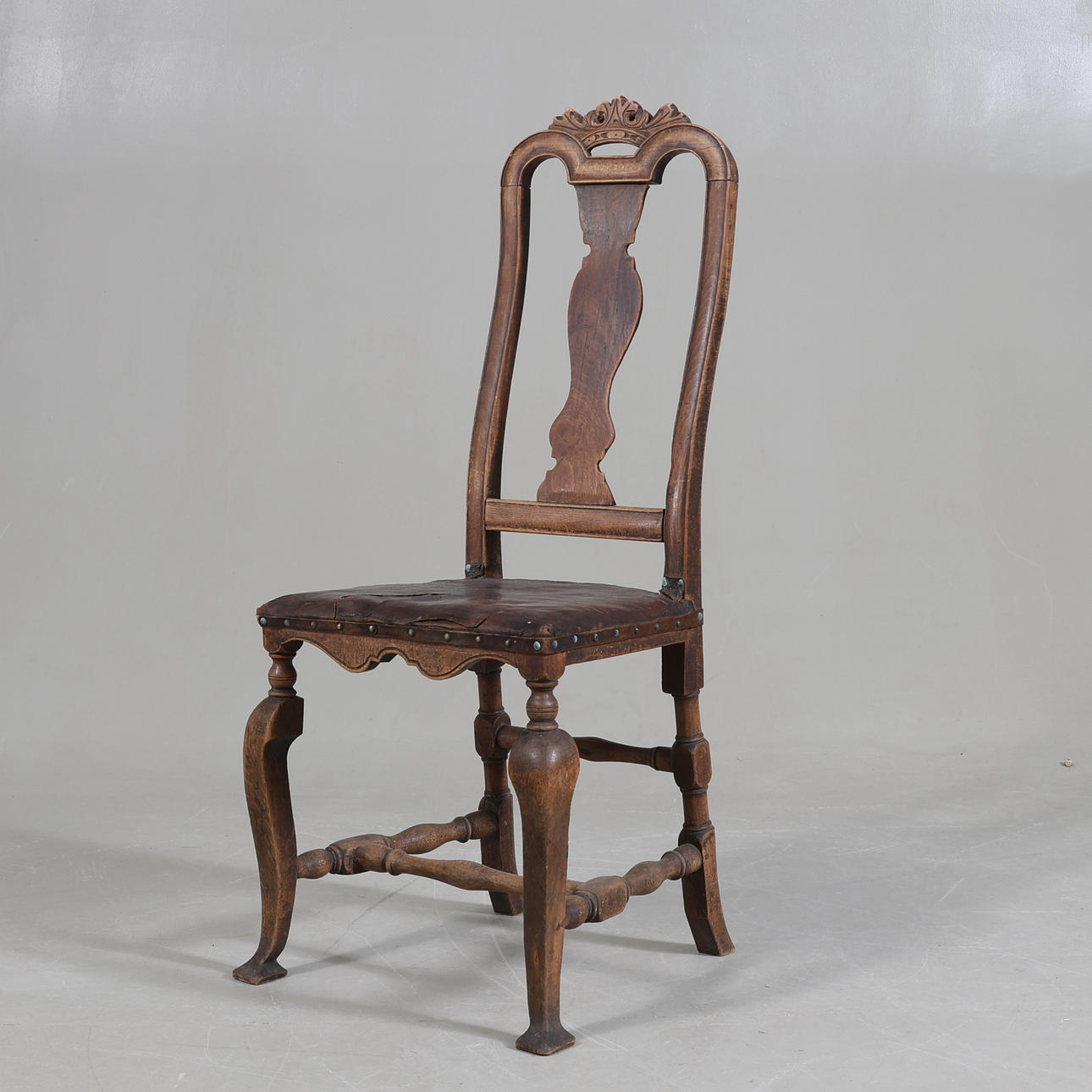 A mid-18th century baroque chair.