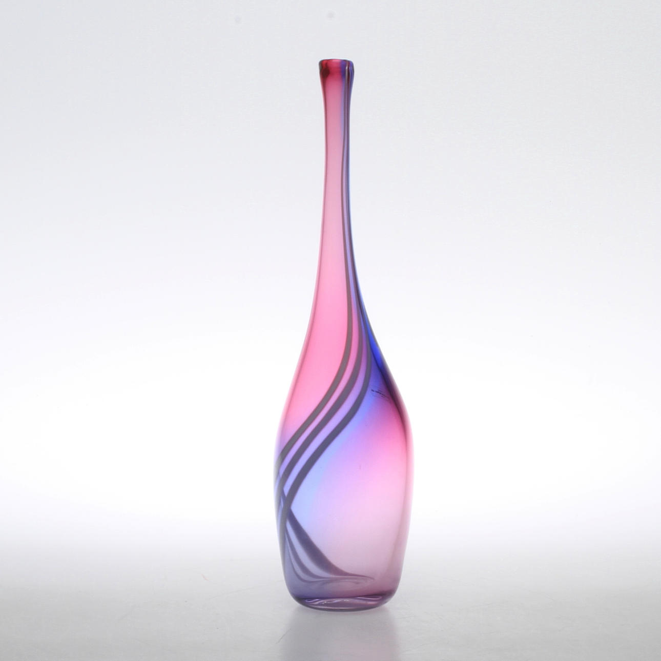 VAS, glas, Strömbergshyttan, signerad.