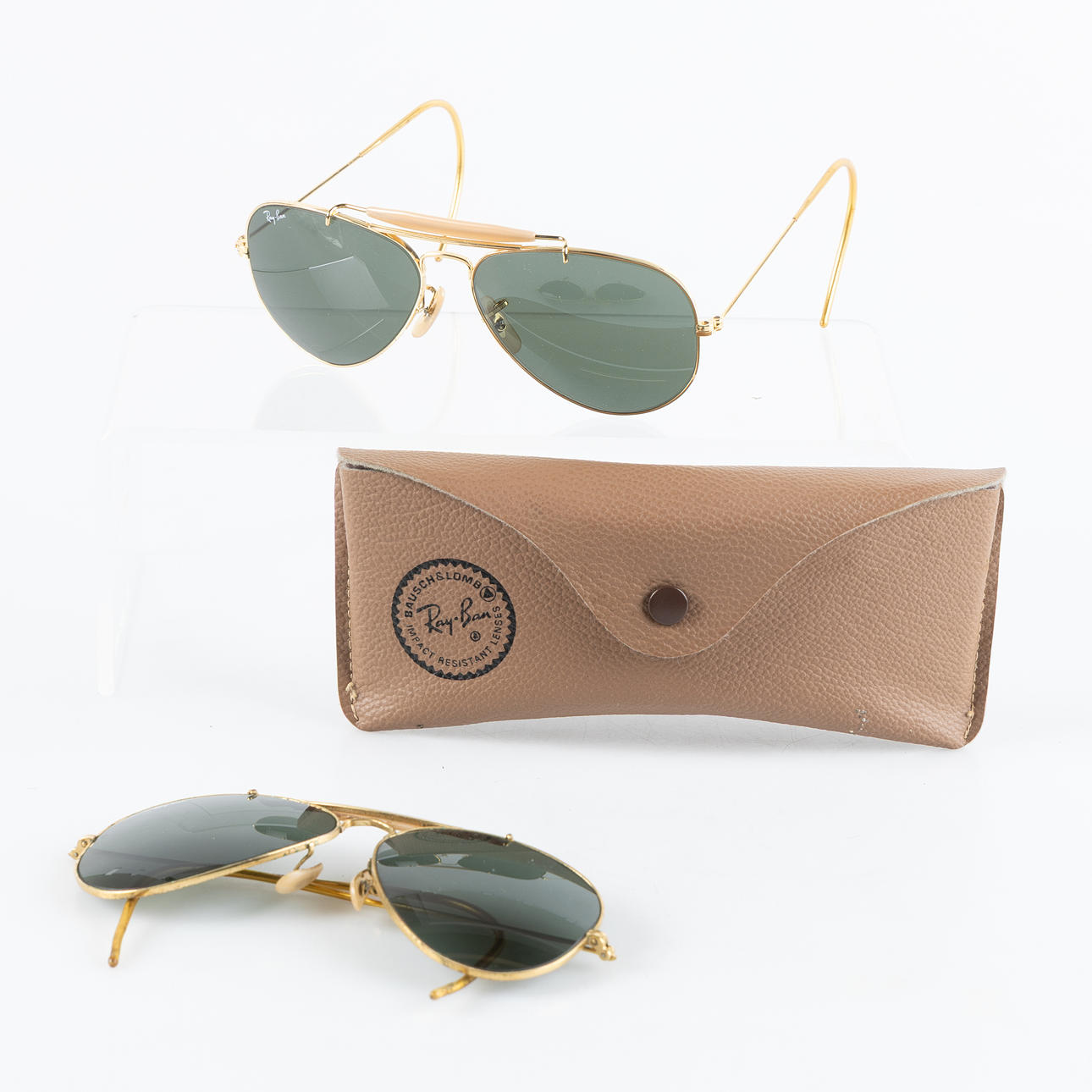 RAY-BAN, two pairs, sunglasses, Aviator.