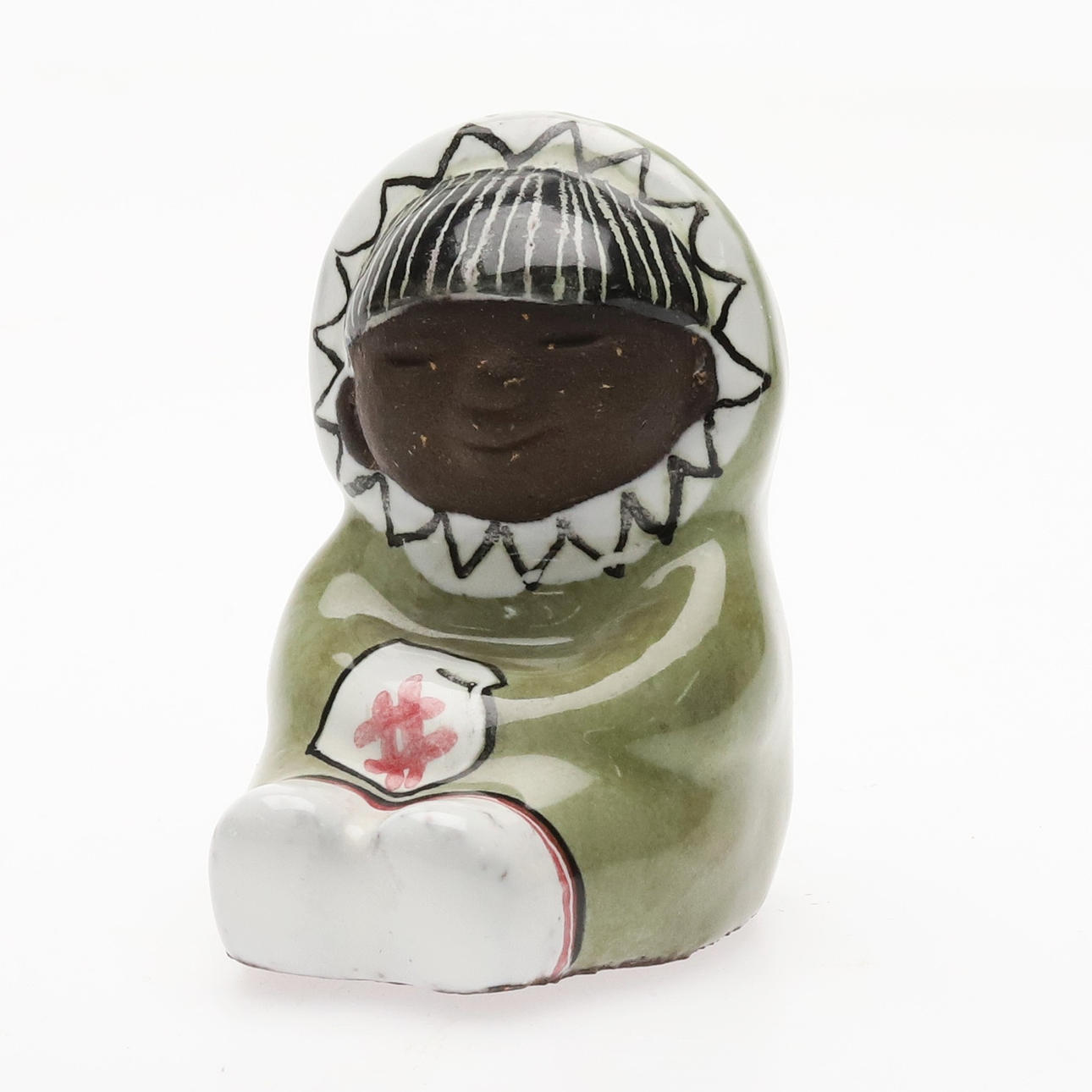 MARI SIMMULSON. FIGURINES. Stoneware, Eskimo, Upsala-Ekeby.