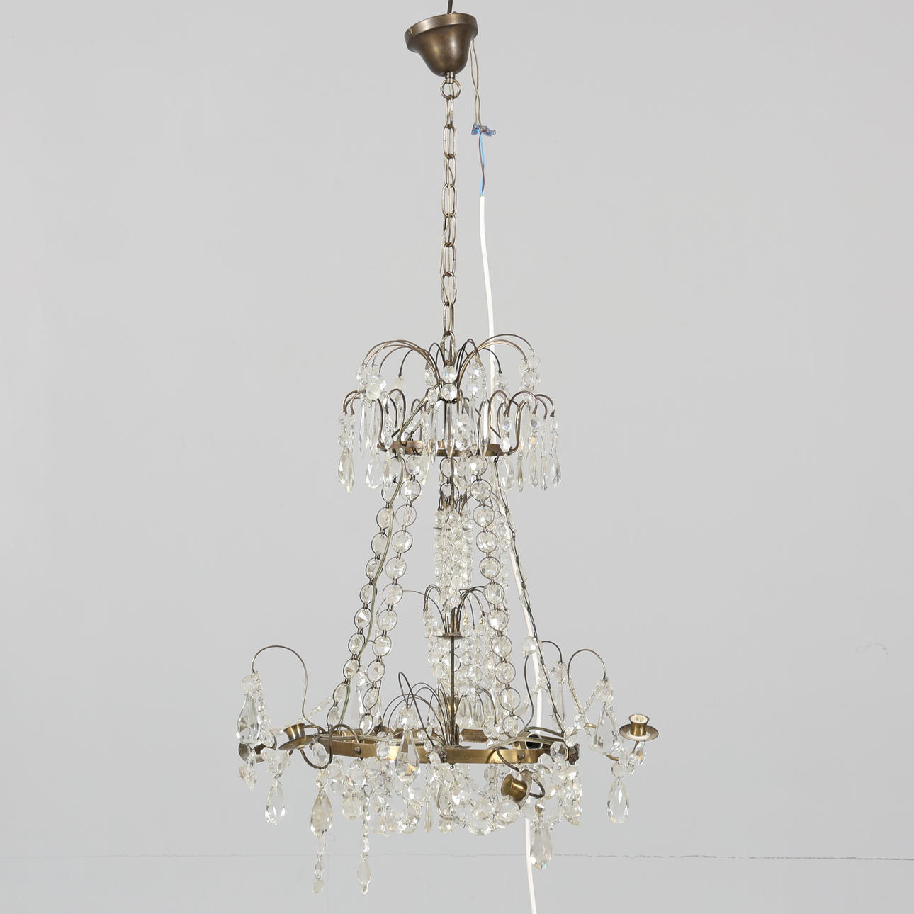 CHANDELIER, haga model, electrified.