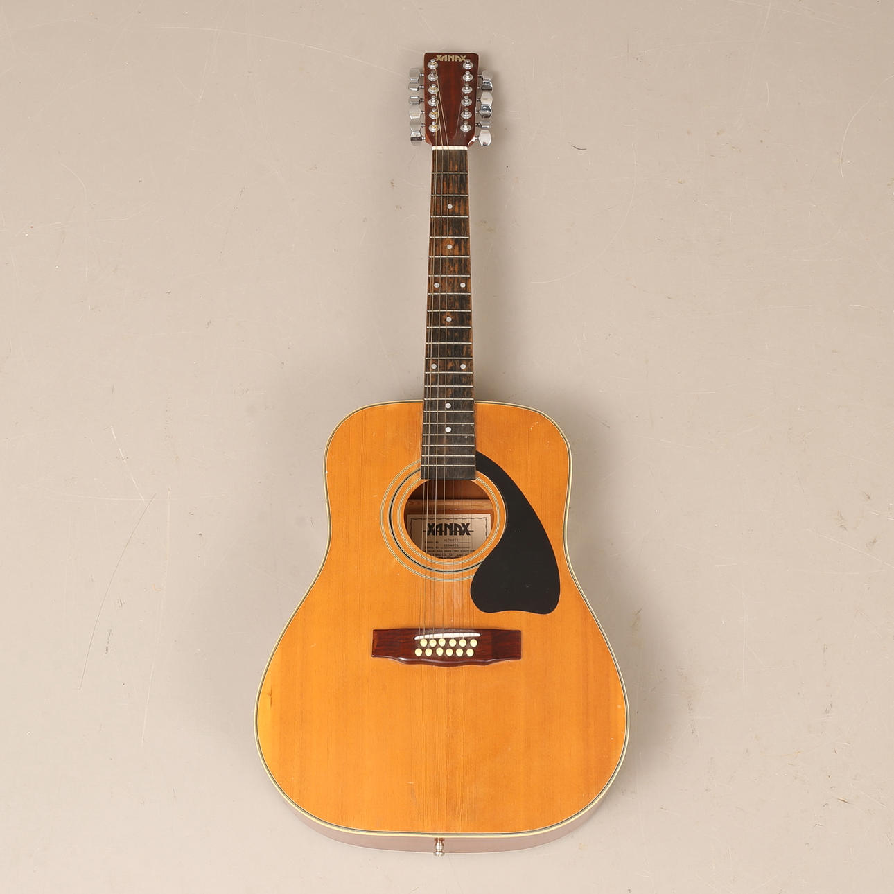 GITARR, akustisk, Xanax, 12-strängad.