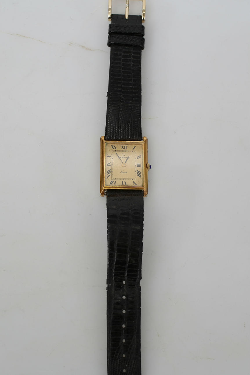 ARMBANDSUR, herr/dam, Quartz, Eterna.