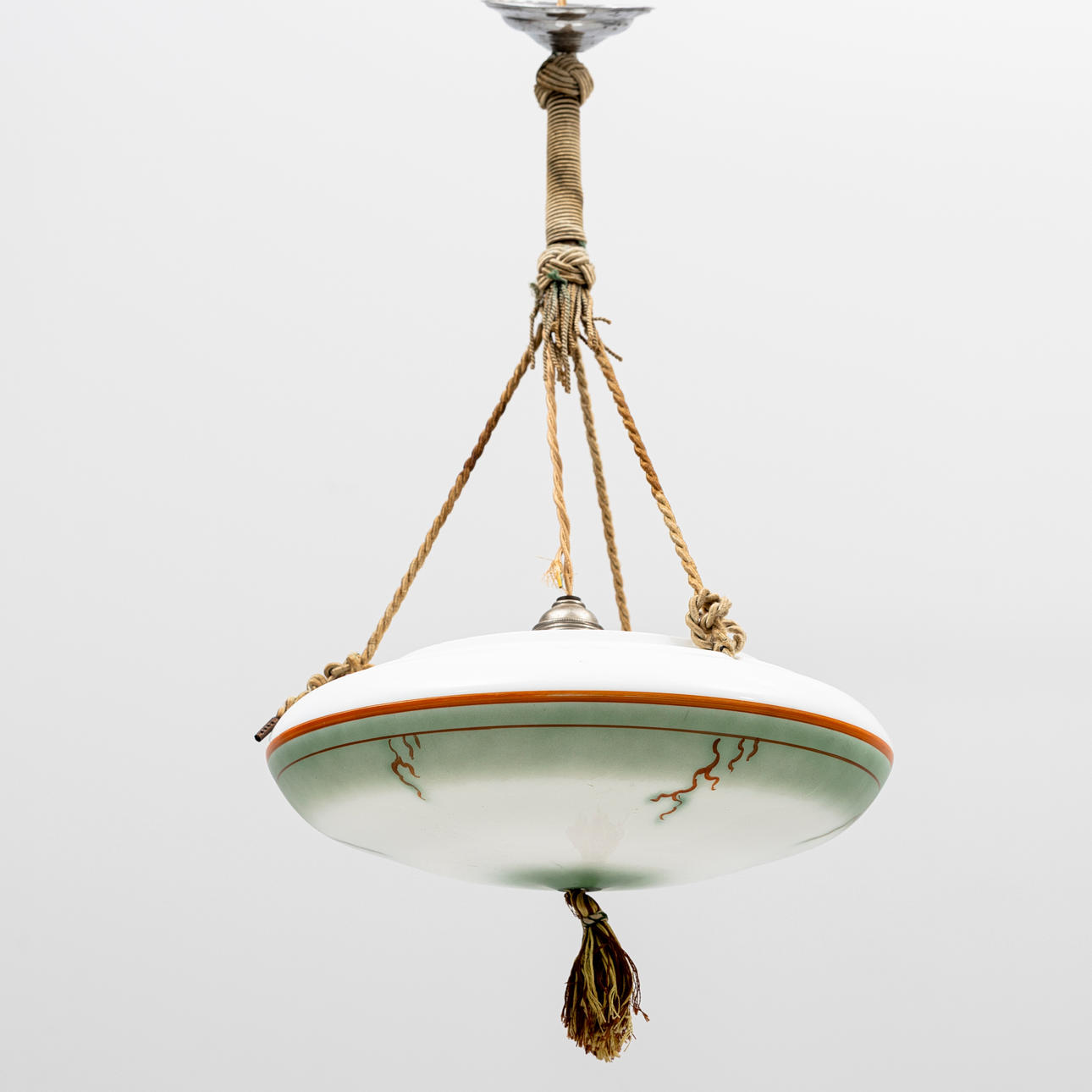 TAKPLAFOND, glas, rep, 1900-talets första hälft.