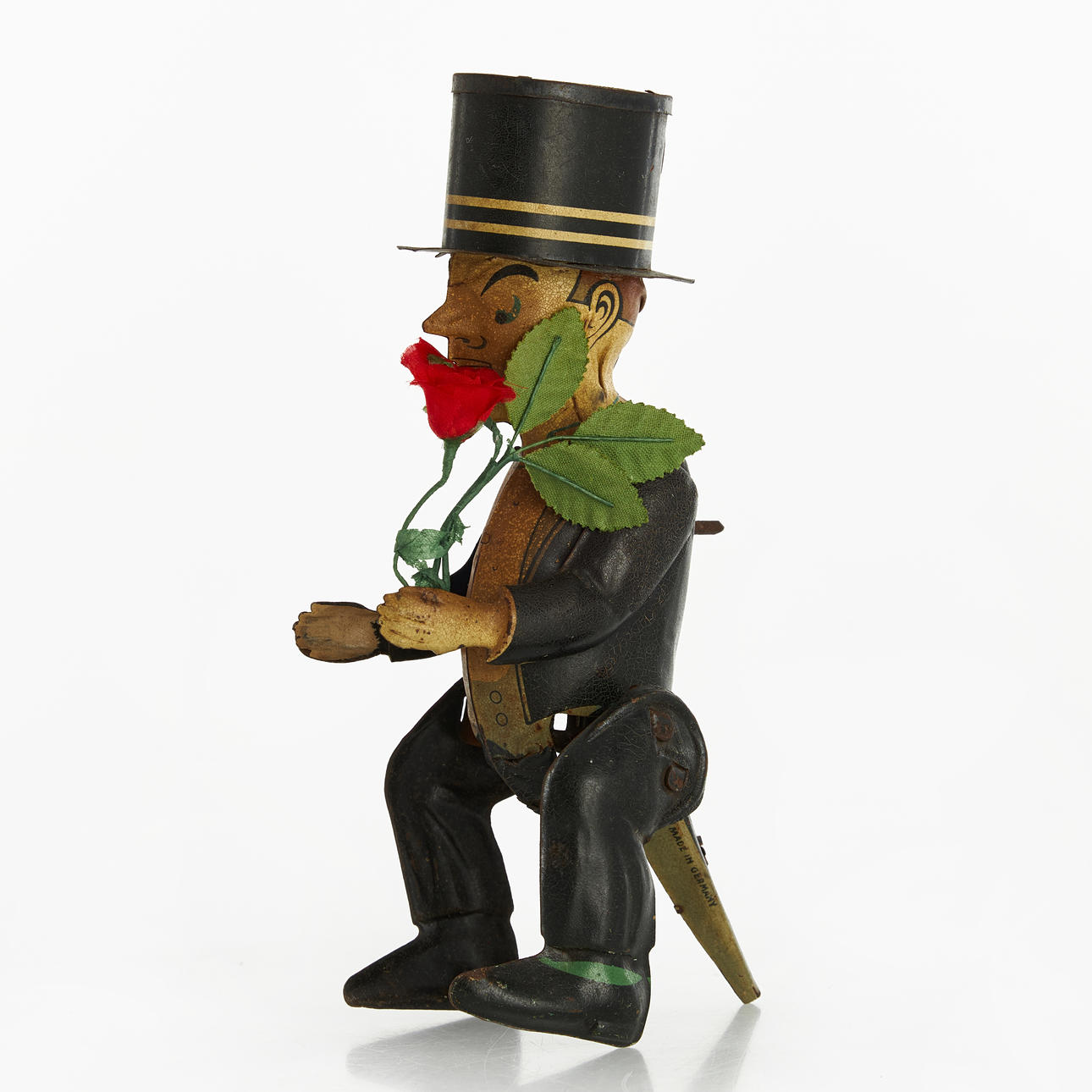 GUNTHERMANN. Man in coat and high hat, Germany, early 20th century ...