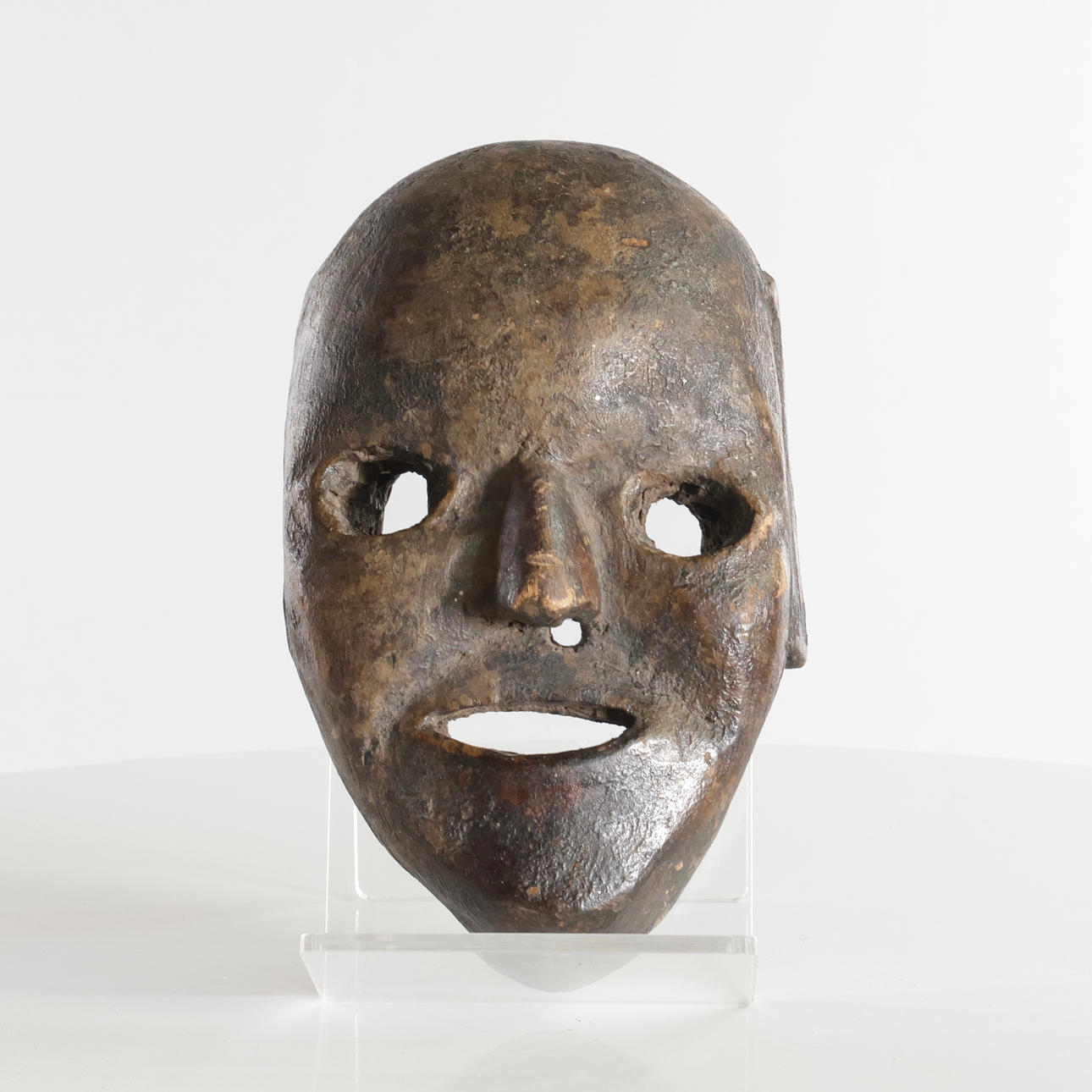 Wooden mask from Nepal.