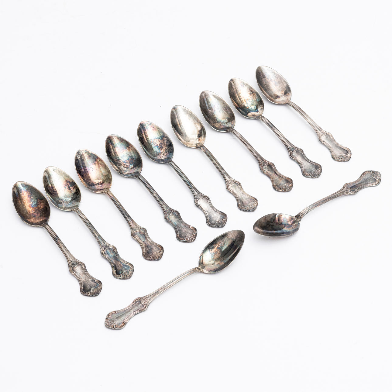 KAFFESKEDAR, 11 st, silver; MEMA, 1952-1958.