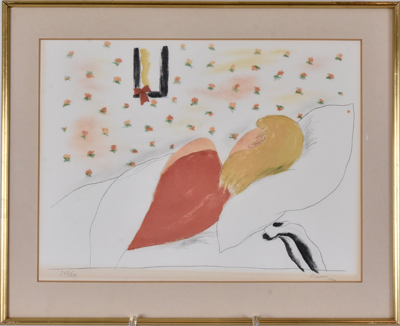 LENNART GRAM. Color lithography.