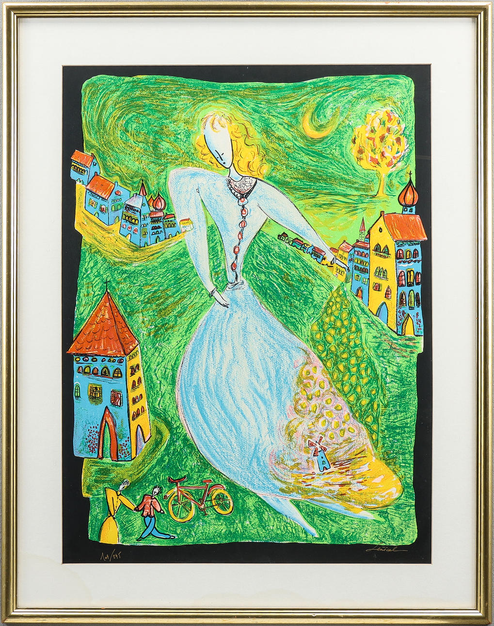 GUY SÉNÉCAL lithograph 109/295, signed.