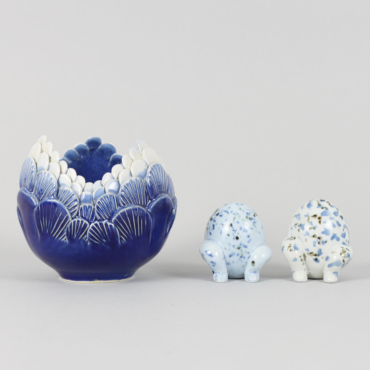 SOLSIEG UELTZHÖFER ceramic 3 pieces.