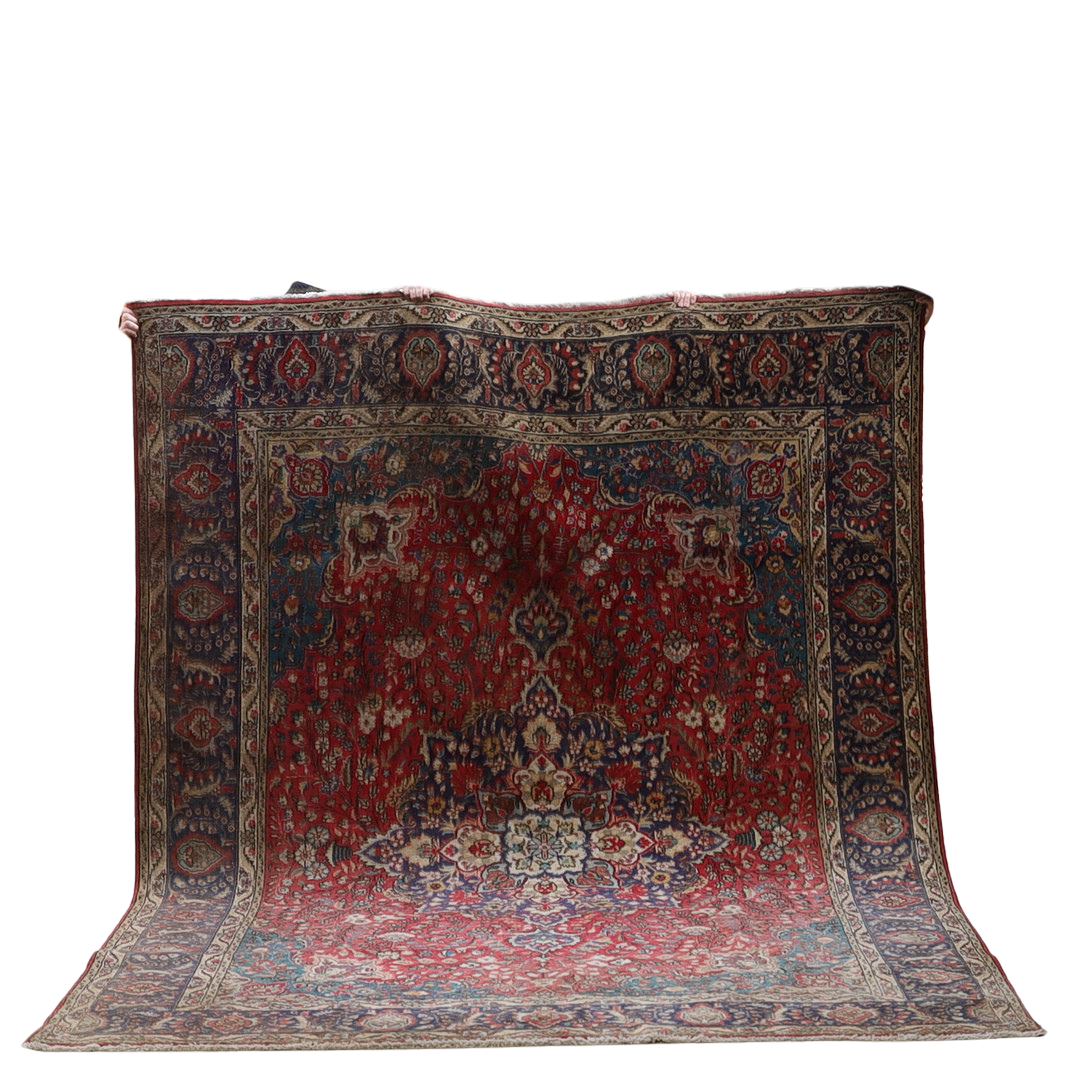 HANDKNUTEN MATTA, ORIENTALISK.